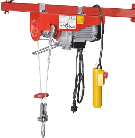 Elektrische lier (500 W, 100/200 kg)