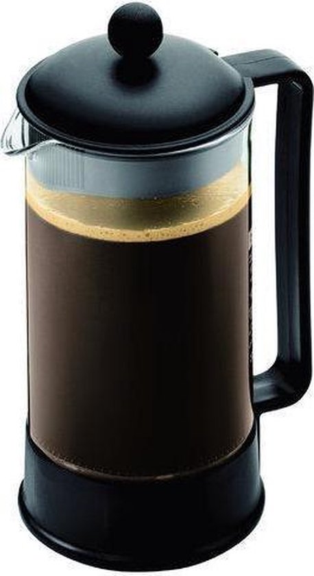 Bodum Brazil Cafetière - 8 Kops - 1.0 L - Zwart