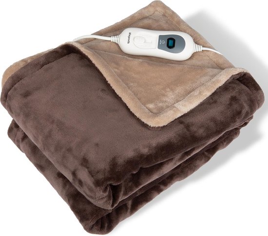 LifeGoods Elektrische Bovendeken - 1 Persoons 160x120 cm