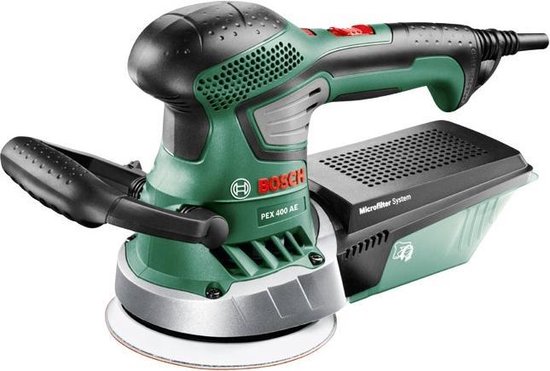 Bosch PEX 400 AE Excentrische Schuurmachine - 350 W - Ø 125 mm schuuroppervlak