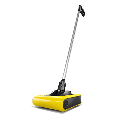 Karcher KB 5 Lightweight Multi-Surface Cordless Electric Floor Sweeper Broom - Ideal for Fur, Hair, Dirt, & Debris - 8.25