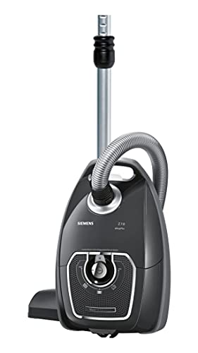 Siemens VSZ7A400 Z 7.0 Stofzuiger Met Zak, XXL, 650 W, Zwart