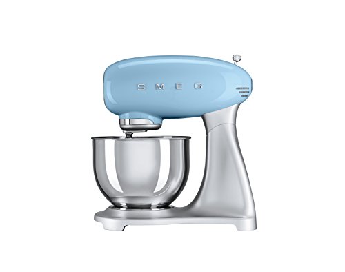 Smeg SMF01PBEU 4,8 L keukenmachine, pastelblauw 