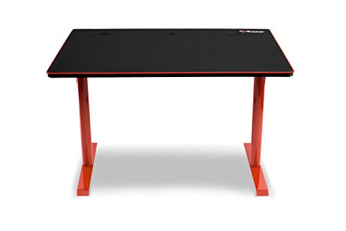 Arozzi Leggero Gamingtafel, rood, 114 x 72 x 72,5 cm