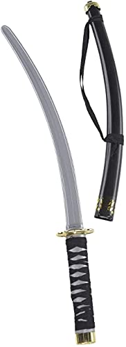 amscan Plastic Ninja Sword Costume Accessory for Adults and Teens, 29