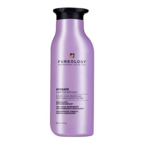 Pureology Hydrate Moisturizing Shampoo | For Medium to Thick Dry, Color Treated Hair | Sulfate-Free | Vegan