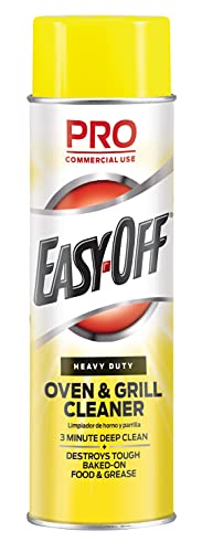 Easy Off Professional Oven & Grill Cleaner Can, Yellow, 1.5 lb, 24 Oz 