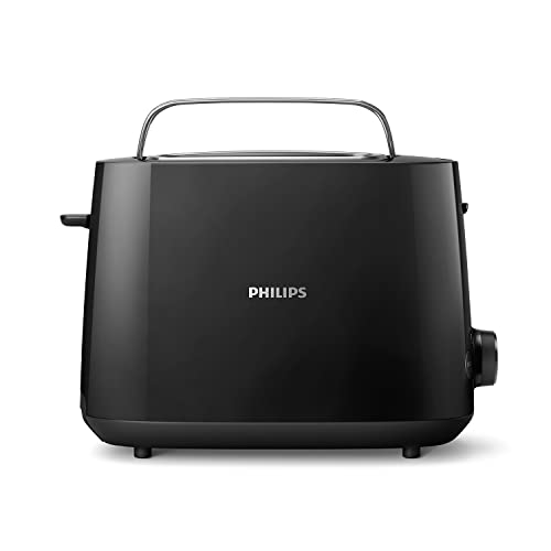 Philips Broodrooster Daily Collection - 8 Bruiningsstanden - 2 variabele sleuven - Geintegreerde opzethouder - Ondooifunctie - Uitneembare kruimellade - Automatische uitschakeling - HD2581/90