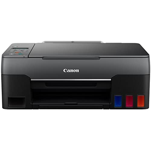 Canon G3260 All-in-One Printer | Wireless Supertank (Megatank) Printer | Copier | Scan, with Mobile Printing, Black, one Size (4468C002)