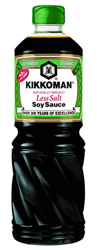 Kikkoman Sojasaus (Minder Zout) in pet fles 1 kg 