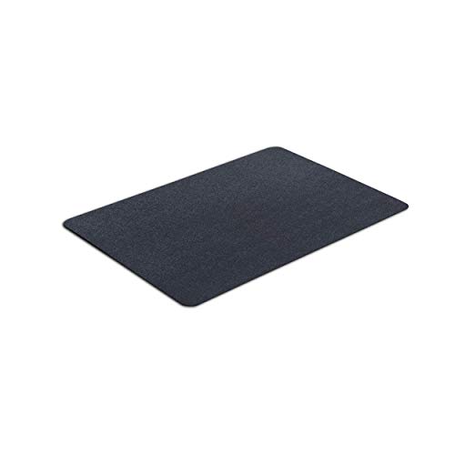 VersaTex Multi-Purpose Recycled Rubber Floor Mat for Indoor or Outdoor Use, Utility Mat for Entryway, Tool Bench, Garage, Under-Sink, Patio, and Door Mat; 24