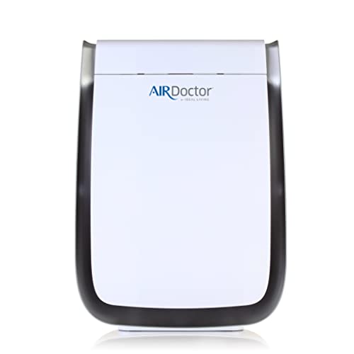 AIRDOCTOR AD3000 4-in-1 Air Purifier for Home and Large Rooms with UltraHEPA, Carbon & VOC Filters - Air Quality Sensor Automatically Adjusts Filtration! Removes Particles 100x Smaller Than HEPA Standard 