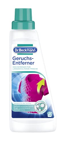 Dr. Beckmann Geurverwijderaar, verwijdert hardnekkige geuren, vezeldiep, activeert frisheid, met aangename geur (1 x 500 ml)