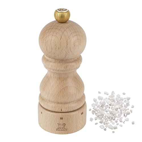 Peugeot 23379 Paris zoutmolen hout, 5,5 x 5,5 x 12 cm, naturel
