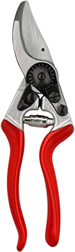 FELCO 8 snoeischaar (snede ø 25 mm, lengte 210 mm, snoeischaar voor rechtshandigen, aluminium handgrepen, ergonomisch, snoeischaar met schokdemper)