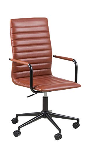 Amazon Brand - Movian Dubna, bureaustoel, 58 x 58 x 103 cm (L x B x H), zwart Bureaustoel 58 x 58 x 103 cm (L x B x H) bruin