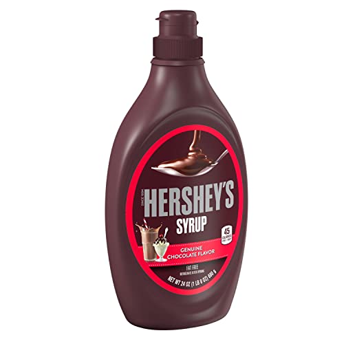 HERSHEY'S Chocolate Syrup, Halloween, 24 oz Bottle 
