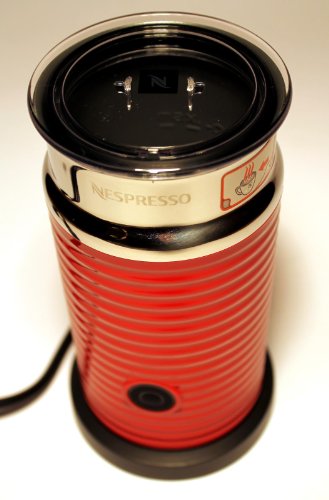 Nespresso Aeroccino 3 melkopschuimer rood 
