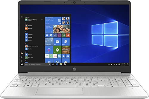 HP Laptop, 15.6 Inch Full HD Scherm , Celeron N4020 dual, 4GB RAM, 128GB SSD, Windows 10, 15s-fq0200nd, Zilver