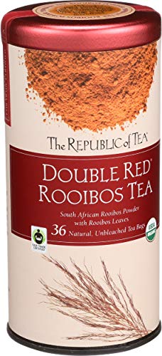 The Republic of Tea, Double Red Rooibos, 36 Count 