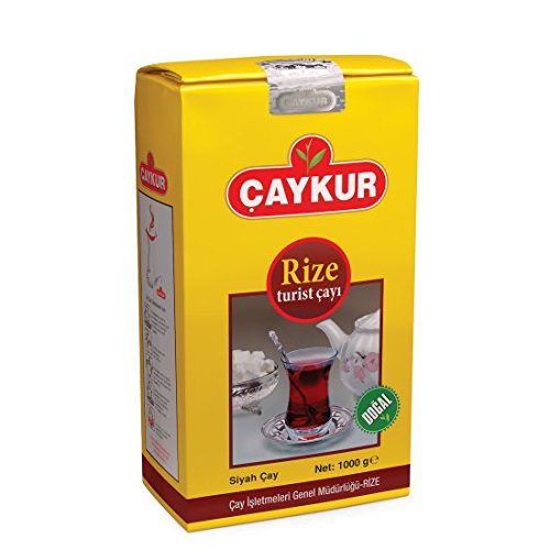 Caykur Rize Turist, Turkse zwarte thee, verpakking van 2 (2 x 1 kg)