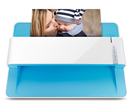 Plustek Foto scanner - ePhoto Z300, Duitse Design Award 2018, scant 4x6 foto in 2sec, automatische uitlijning en snijden met CCD-sensor. Ondersteunt Mac en PC