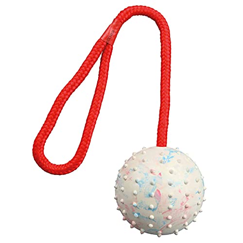 Trixie 3308 bal aan touw, natuurlijk rubber, ø 7/30 cm