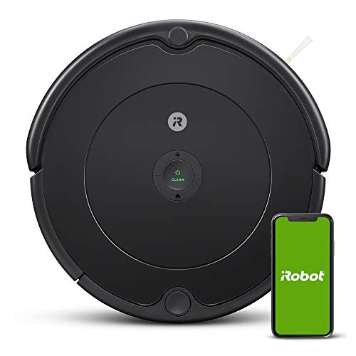 iRobot Roomba 692 Robot Vacuum-Wi-Fi Connectivity, Personalized Cleaning Recommendations, Works with Alexa, Good for Pet Hair, Carpets, Hard Floors, Self-Charging, Charcoal Grey