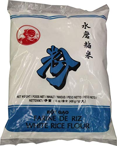 Cock rijstmeel, voor de productie van vele Aziatische specialiteiten, (1x400g)