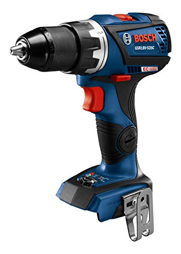 BOSCH GSR18V-535CN 18V EC Brushless Connected-Ready Compact Tough 1/2 In. Drill/Driver (Bare Tool)