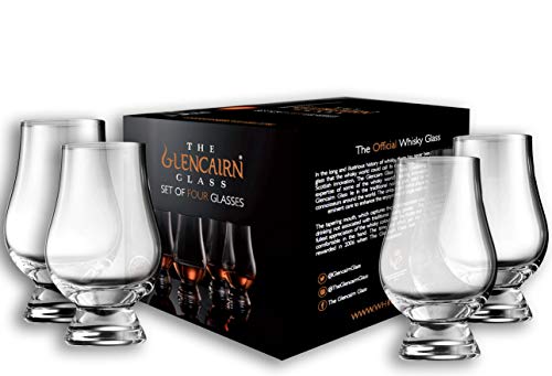 GLENCAIRN WHISKY GLASS, SET OF 4 IN 4 PACK GIFT CARTON 