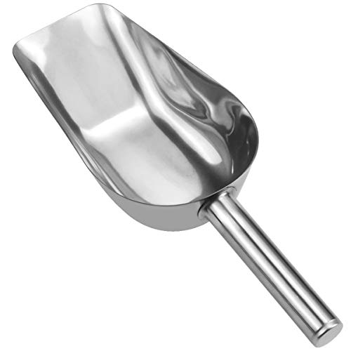 IJsschep, roestvrij staal, 15,7 cm, multifunctionele ijsschep, voor ijsmachine, meel, friet, keuken, bar