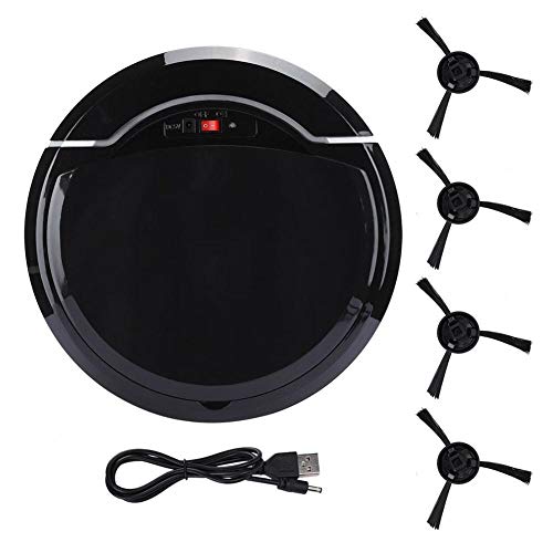 BLLBOO Intelligente stofzuiger, intelligente stofzuiger, veegmachine, vloerreiniger, met USB-oplading, DC5 V