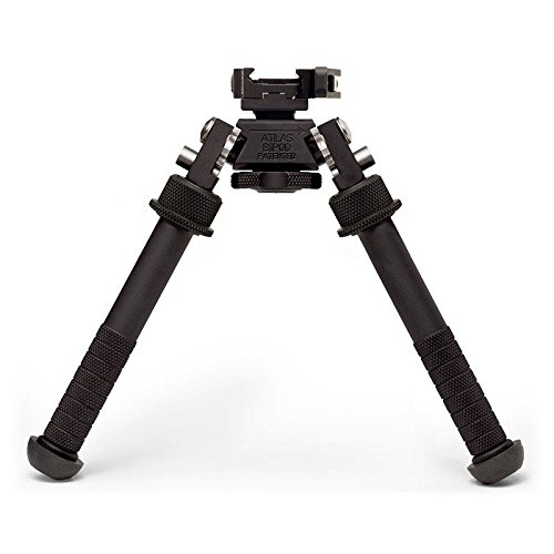 Atlas AccuShot 3523 Bipod with ADM 170-S Lever BT10LW17, Black 
