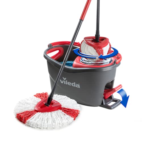 Vileda 153096 Easy Wring & Clean Turbo Vloerreiniger, Meerkleurig, 48,5 x 27,5 x 28 cm, 1 stuk