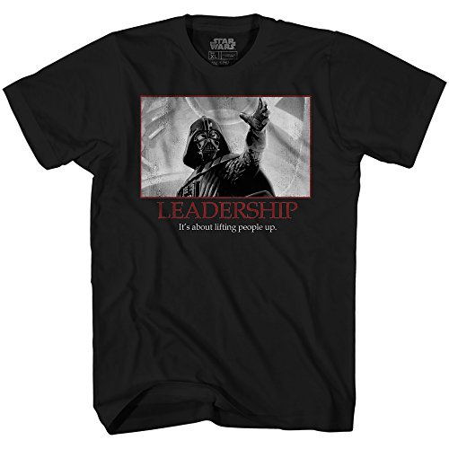 Star Wars Darth Vader Leadership Motivational Poster Mens T-Shirt