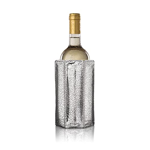 Vacu-vin 8714793388031 Actieve Koeler Wijn Zilver, Chroom 