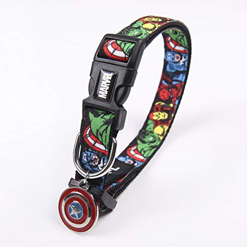Cerdá Marvel hondenhalsband voor kleine honden, Marvel halsband, mini-honden, officiële licentie, xs-s