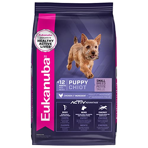 Eukanuba Puppy Small Breed Dry Dog Food, 15 lb 