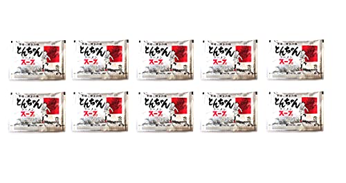 Geconcentreerde bottenbouillon van varkensvlees Tonkotsu tonchan Hakata-stijl voor Japanse Ramen-noedels - 10 zakjes - Herkomst Japan 