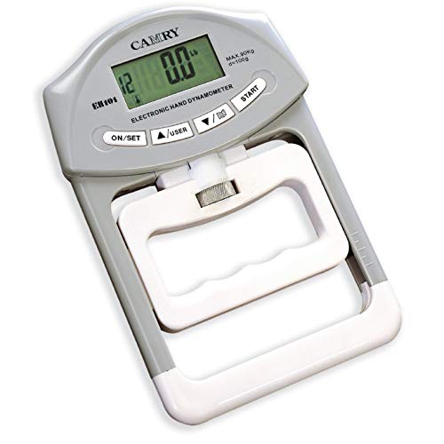 Camry - Digitaler Handkraftmesser Dynamometer, zum Trainieren der Hände, 90 kg