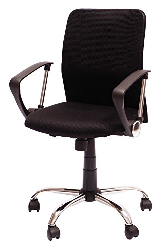 Eurosilla bureaustoel Columbia zwart 92 x 56 x 60 cm 