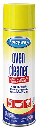Sprayway Heavy-Duty Oven & Grill Cleaner, Removes Oil & Grease, 20 Oz, 1.25 Pound (Pack of 1), 20 Fl Oz