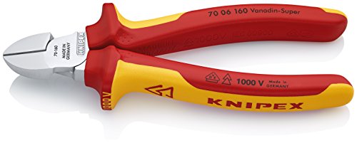 KNIPEX Zijsnijtang 1000V-geïsoleerd (160 mm) 70 06 160 