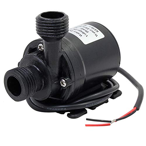 HSEAMALL Brushless Tauch Mini waterpomp DC 12 V ampfibiepomp 800 L/H 5 Mt voor tuinvijver aquarium zonne-energie zwembad