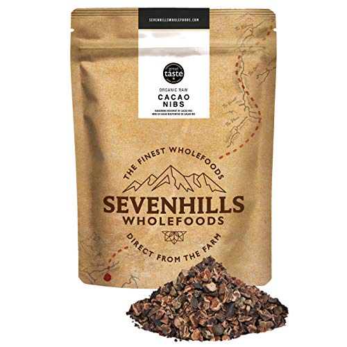 Sevenhills Wholefoods Bio Cacaoboonstukjes 500g