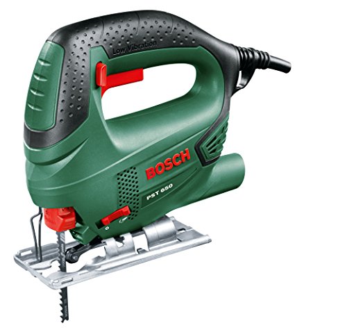 Bosch Decoupeerzaag PST 650, 500 Watt, Zaagdiepte In Staal/Hout 4 mm/65 mm, In Koffer, roen