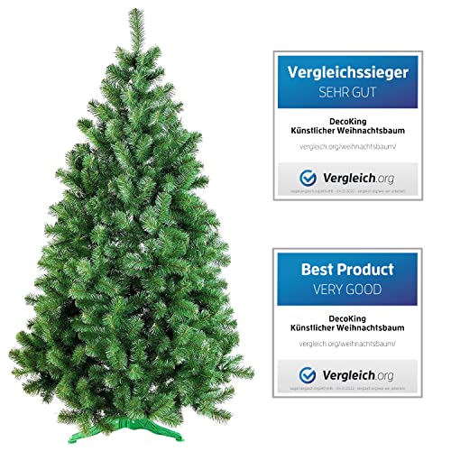 Kerstboom Lena van Deco King | 180cm x 115cm | Aantal takken: 370 | Materiaal: Kunststof