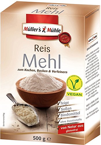Müllers Mühle Rijstmeel 500g