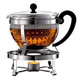 CHAMBORD SET | Theemaker met plastic filter | 1,3L | Met rechaud